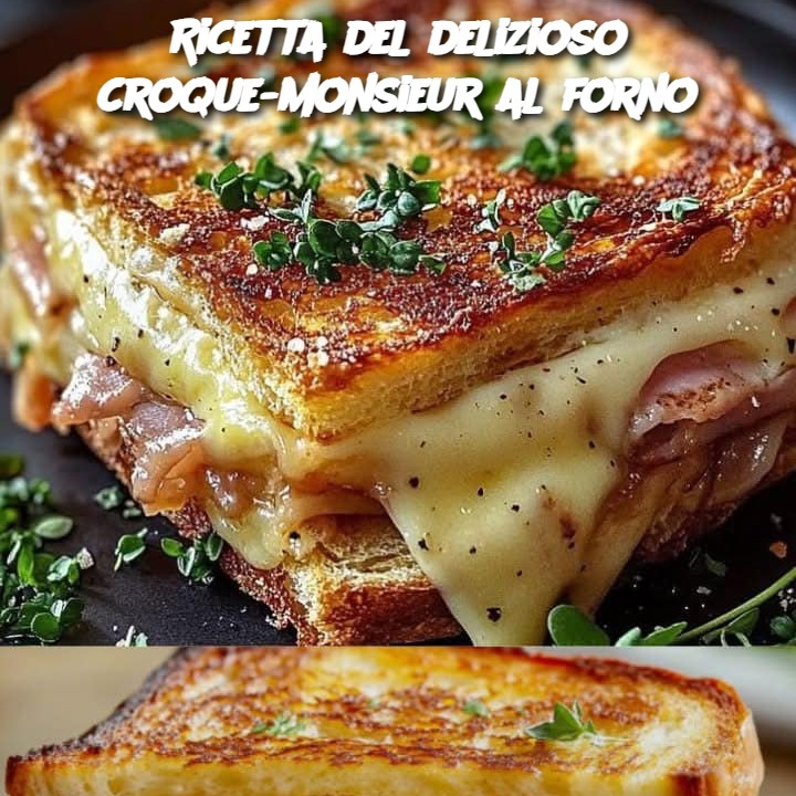 Ricetta del delizioso croque-monsieur al forno