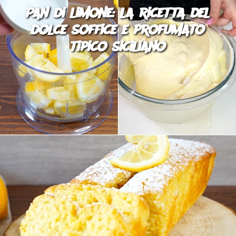 Pan di limone: la ricetta del dolce soffice e profumato tipico siciliano