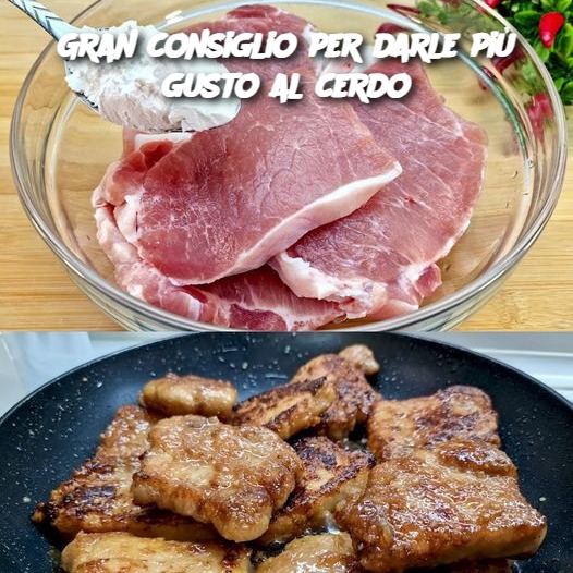 Gran consiglio per darle più gusto al cerdo