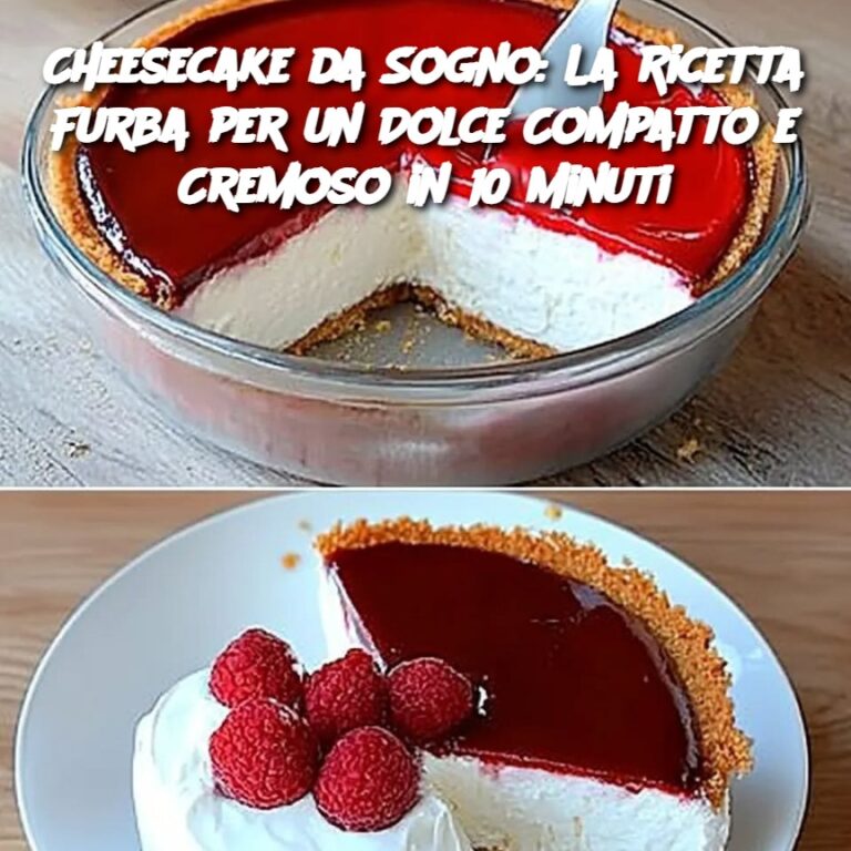 Cheesecake da Sogno: La Ricetta Furba per un Dolce Compatto e Cremoso in 10 Minuti