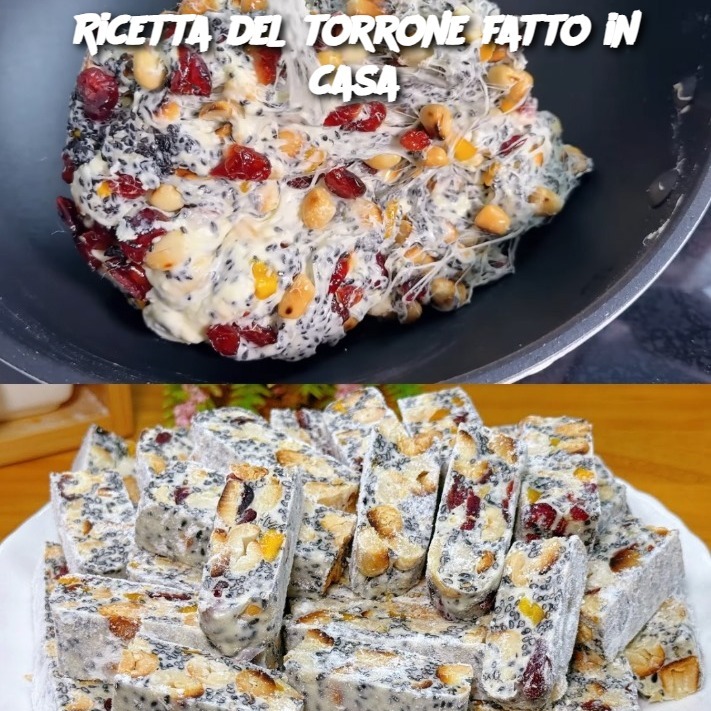 Ricetta del torrone fatto in casa