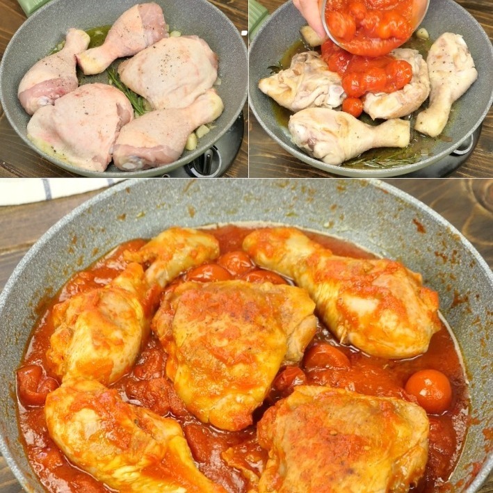 Pollo alla cacciatora: il secondo di carne gustoso e saporito pronto in pochi passi!