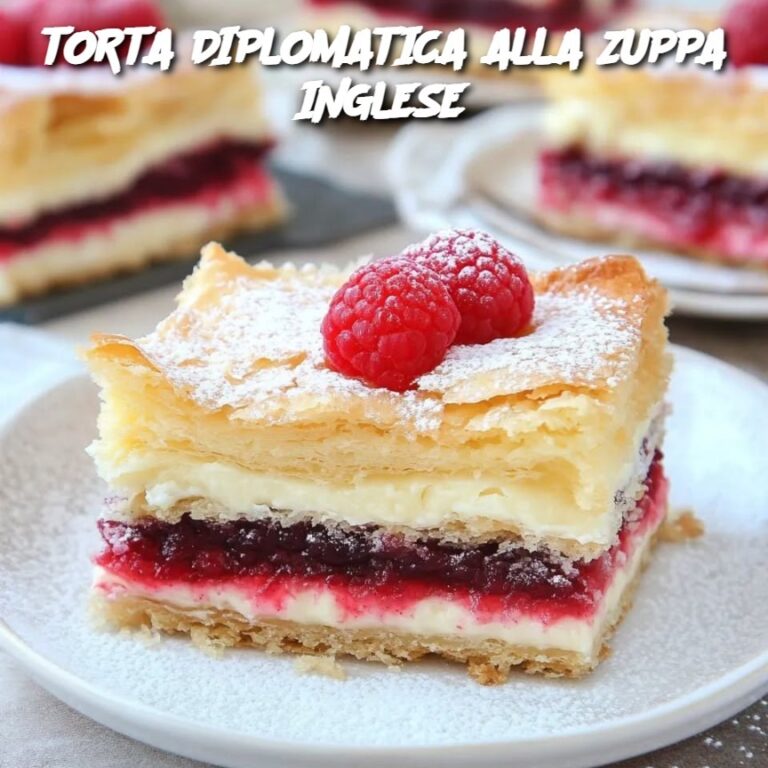 TORTA DIPLOMATICA ALLA ZUPPA INGLESE