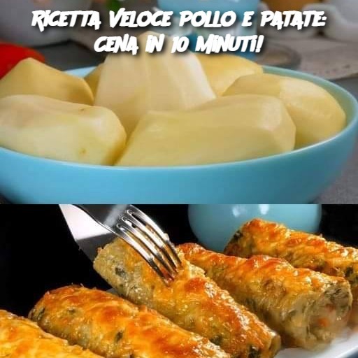 Ricetta Veloce Pollo e Patate: Cena in 10 Minuti!