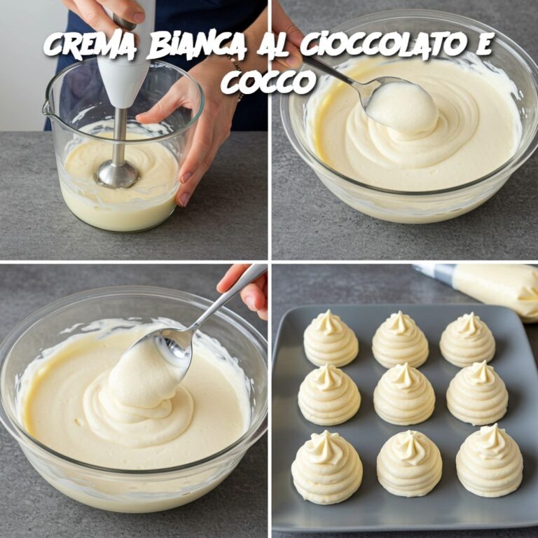 Crema Bianca al Cioccolato e Cocco
