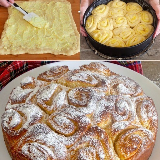 Super soffice e con un ripieno cremosissimo La torta di rose è tanto bella quanto golosa