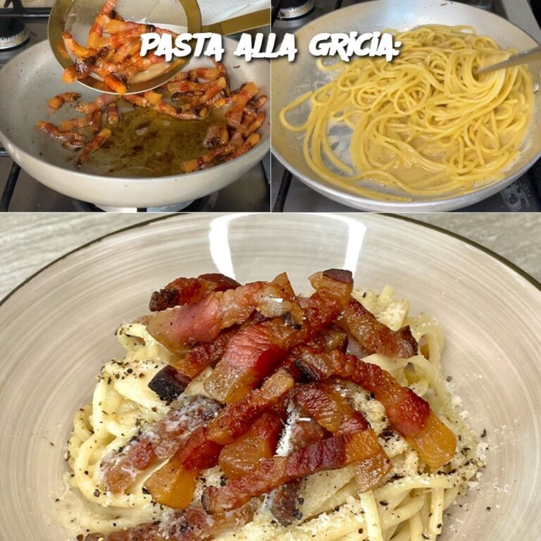 Pasta alla gricia: