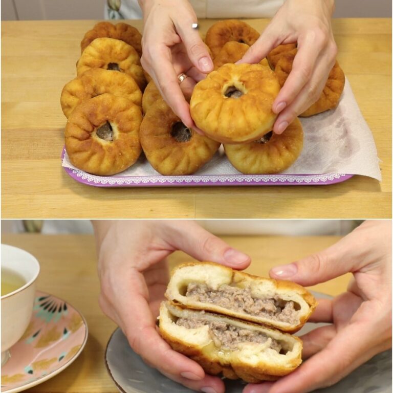 Come cucino il belyashi: delizioso, con ripieno succoso e impasto croccante. Condividi la ricetta