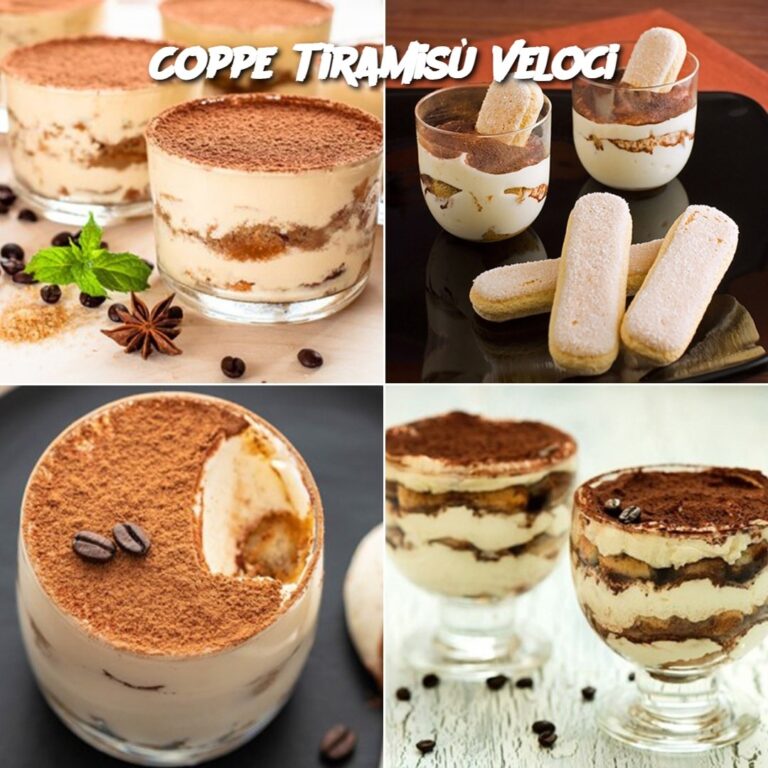 Coppe Tiramisù Veloci