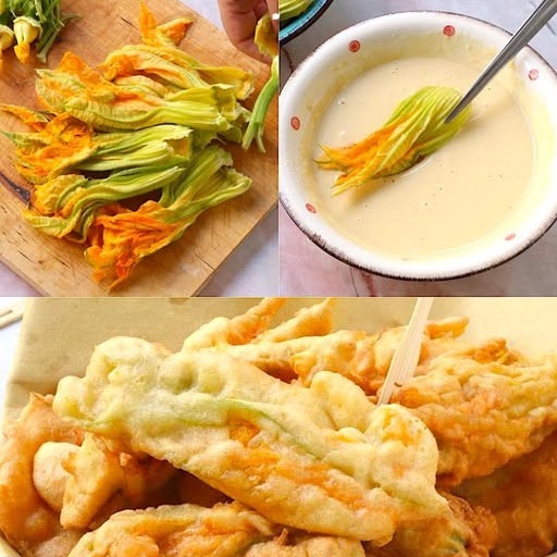Frittelle di fiori di zucca: la ricetta per averle gonfie e saporite