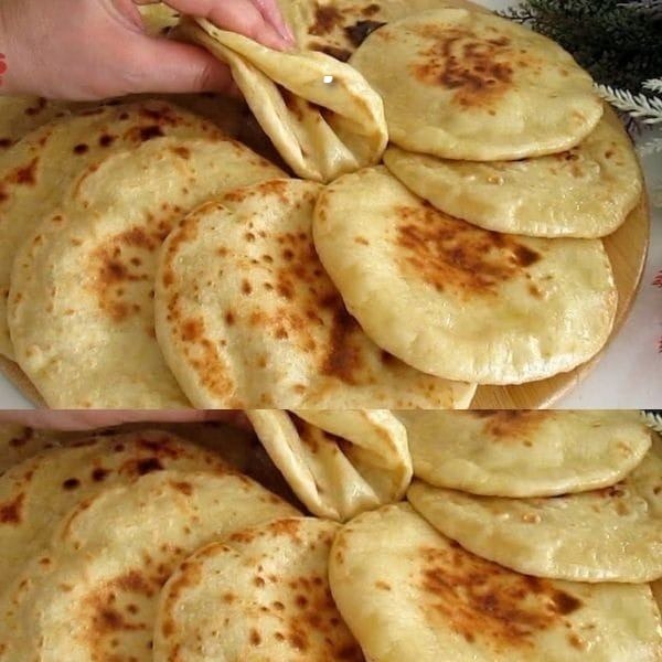 Pane in 10 minuti! Niente forno! Questa è la cosa più gustosa che abbia mai mangiato! Chiunque può farlo.