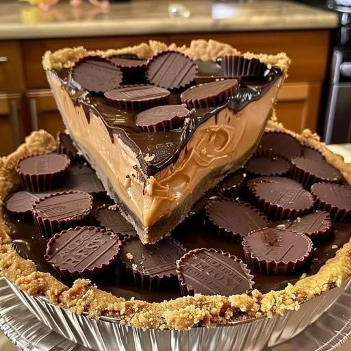 Torta gigante al burro d’arachidi di Reese