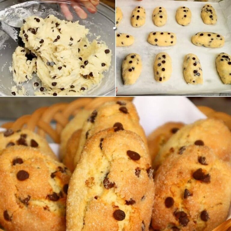 Biscottoni con yogurt e gocce di cioccolato: la ricetta golosa da provare