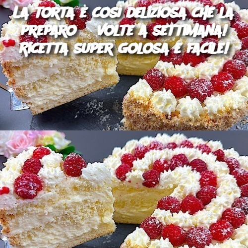 La torta è così deliziosa che la preparo 3 volte a settimana! Ricetta super golosa e facile