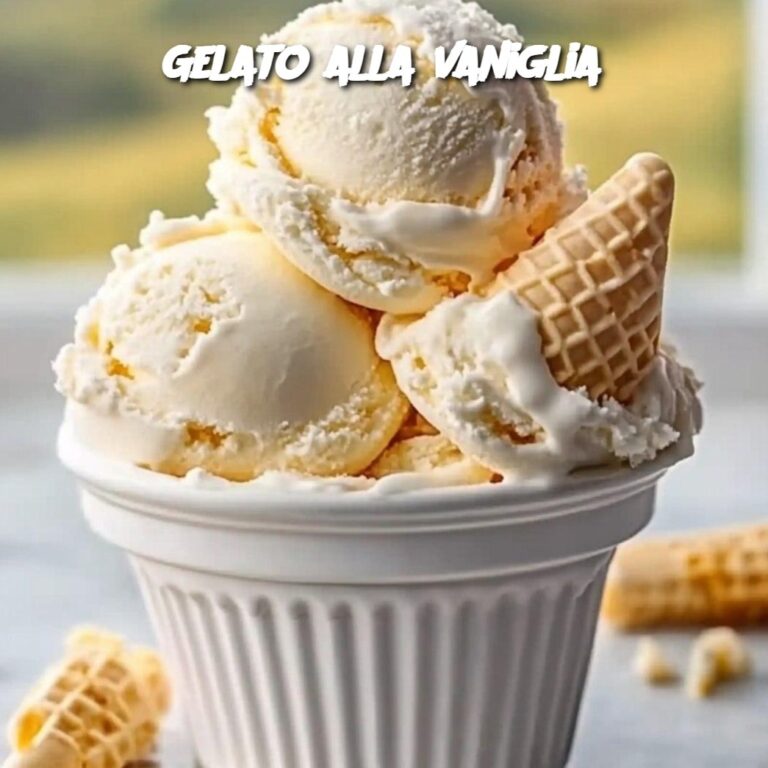 Gelato alla vaniglia