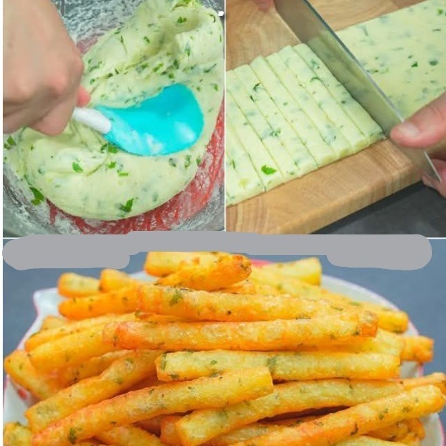 Pronto in 10 minuti! BASTONCINI DI PATATE E FORMAGGIO