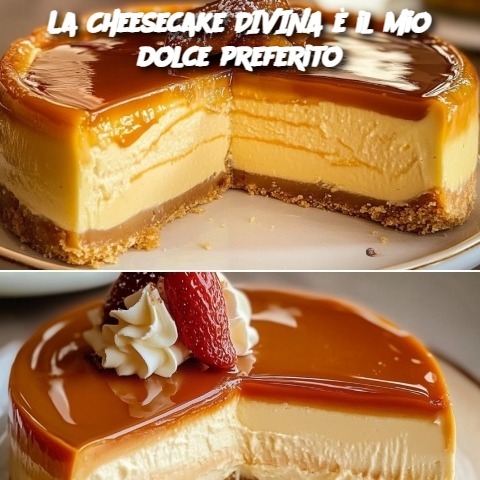 La Cheesecake DIVINA è il mio dolce preferito
