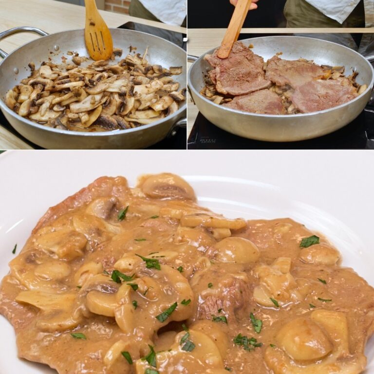 Scaloppine ai funghi: la ricetta del secondo autunnale facile e avvolgente