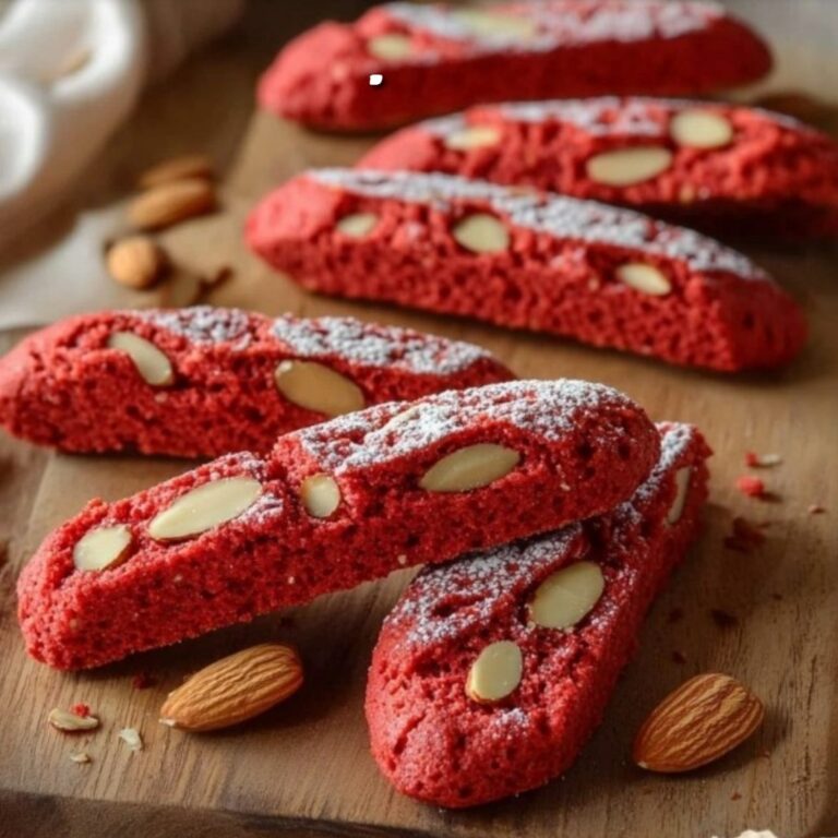 Cantucci all’Alchermes: Dolci Tradizioni con un Tocco di Colore