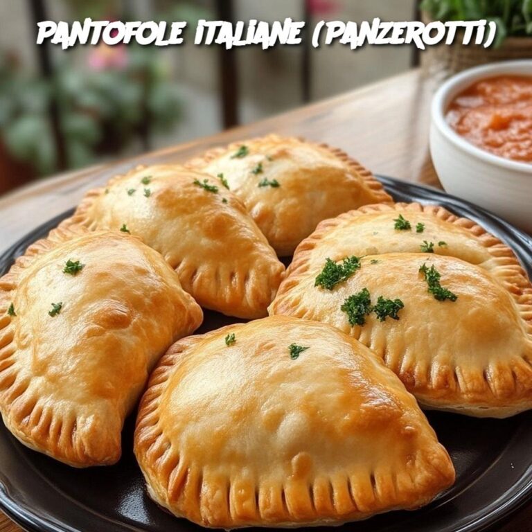 Pantofole italiane (Panzerotti)