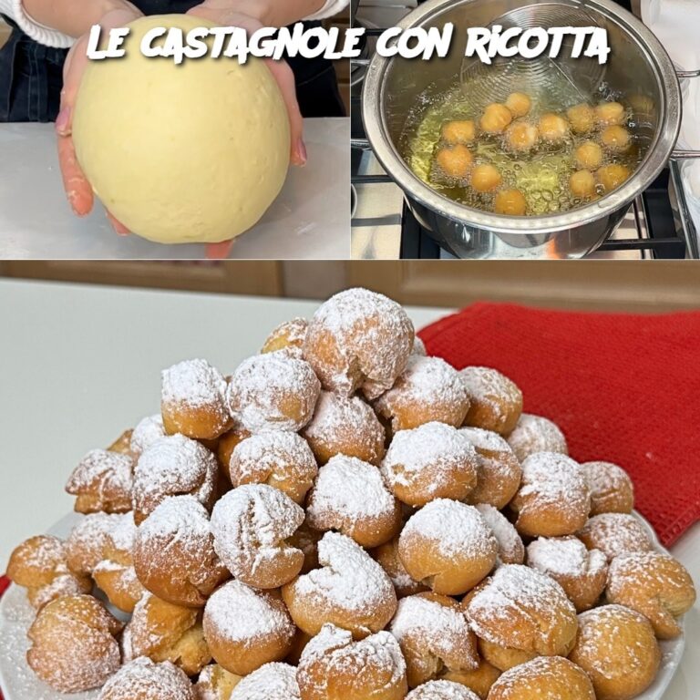 Le castagnole con ricotta