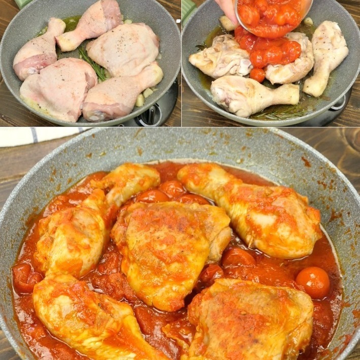 Pollo alla cacciatora: il secondo di carne gustoso e saporito pronto in pochi passi