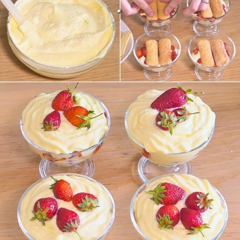 Coppette di tiramisù alle fragole: la ricetta per renderlo cremoso e delizioso