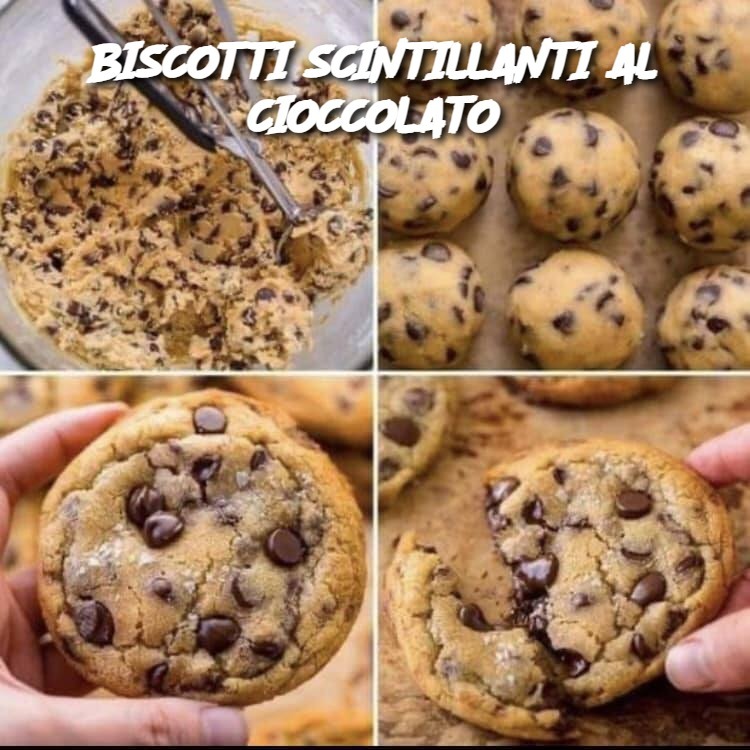 BISCOTTI SCINTILLANTI AL CIOCCOLATO
