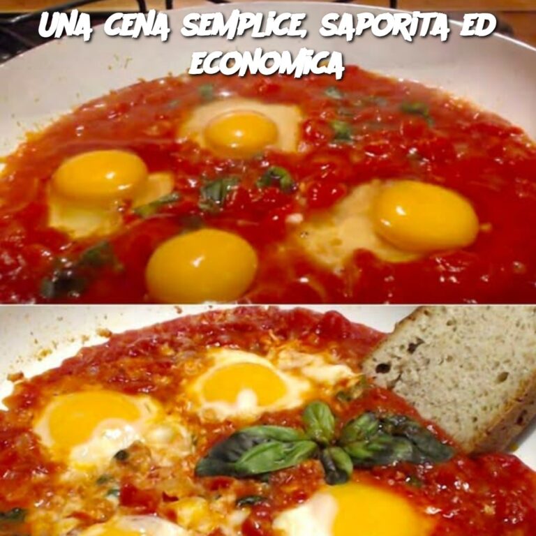 Una cena semplice, saporita ed economica