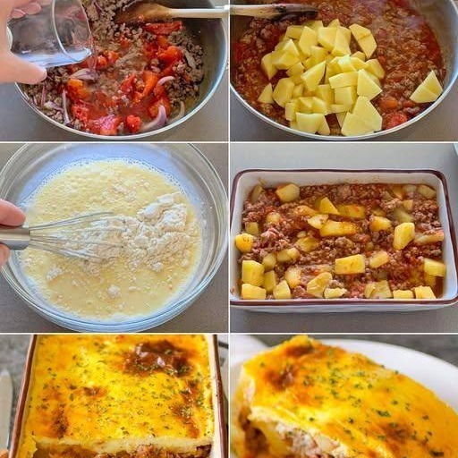 Troppo buona la Moussaka È una ricetta tipica bulgara a base di carne macinata, patate e pomodori! Ecco come prepararla così cremosa e saporita