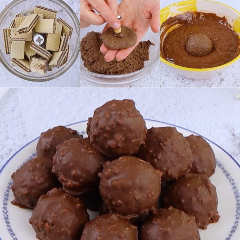 Tartufini di wafer e nocciole: pronti con soli 4 ingredienti