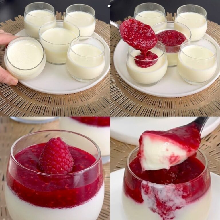 Budino alla vaniglia con coulis di lamponi: la ricetta di un delizioso dessert al cucchiaio