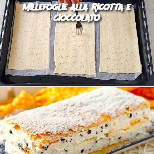 Millefoglie alla Ricotta e Cioccolato