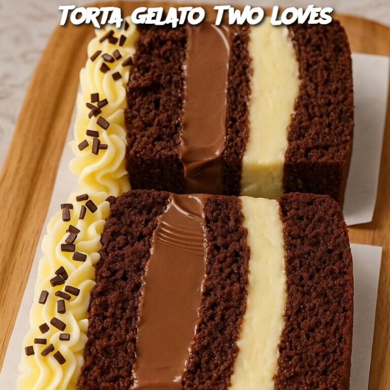 Torta gelato Two Loves