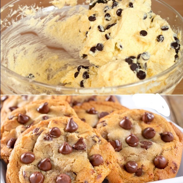 BISCOTTI CON GOCCE DI CIOCCOLATO