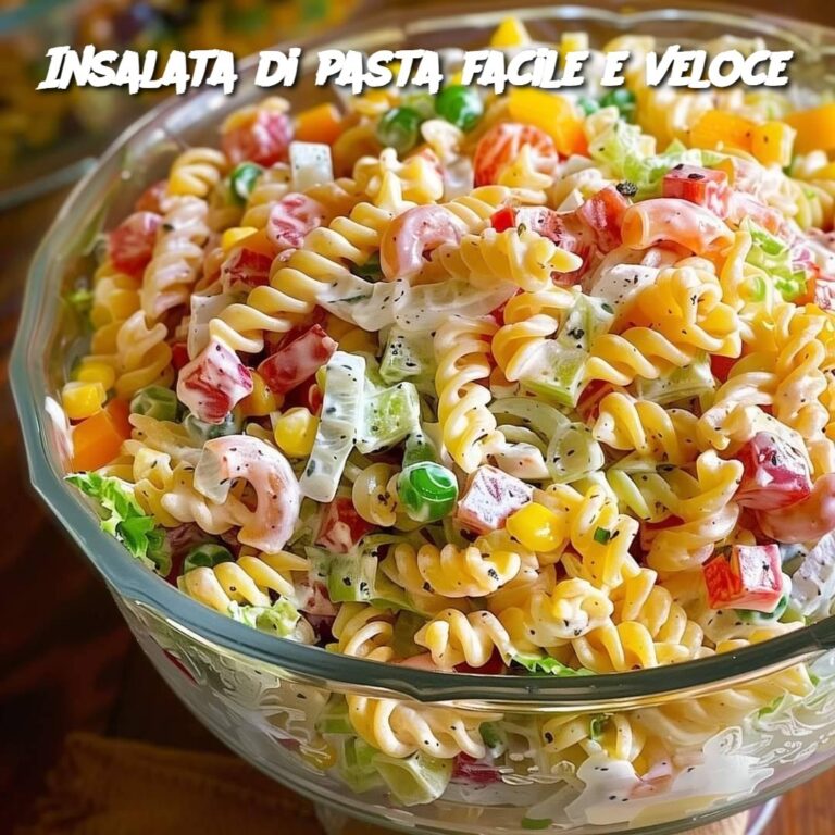 Insalata di pasta facile e veloce