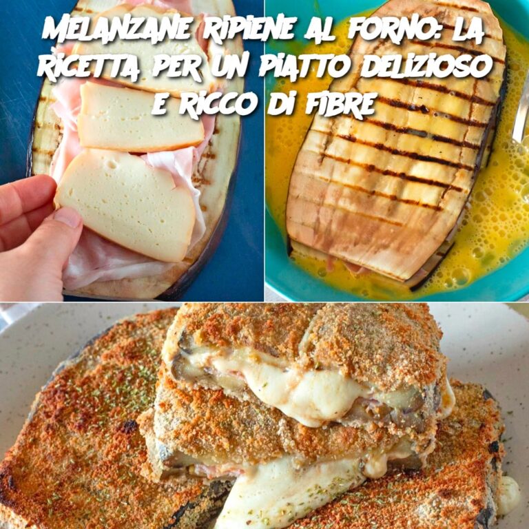 Melanzane ripiene al forno: la ricetta per un piatto delizioso e ricco di fibre