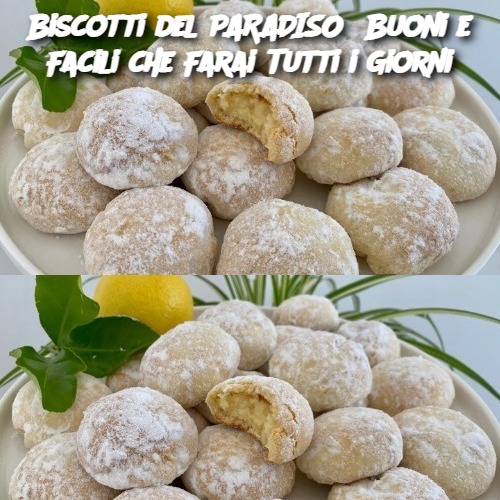 Biscotti del PARADISO  Buoni e Facili che Farai Tutti i Giorni