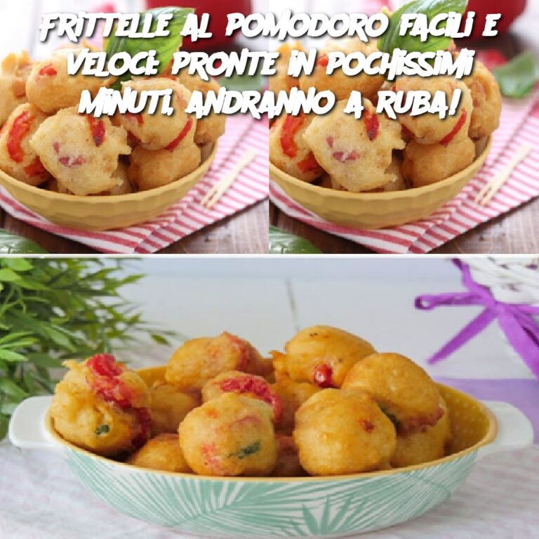 Frittelle al pomodoro facili e veloci: pronte in pochissimi minuti, andranno a ruba!
