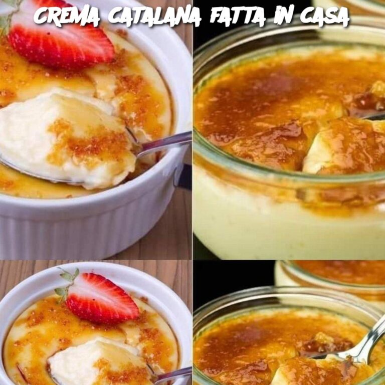 Crema catalana fatta in casa
