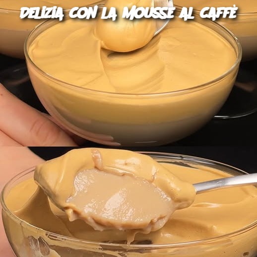 Delizia con la mousse al caffè