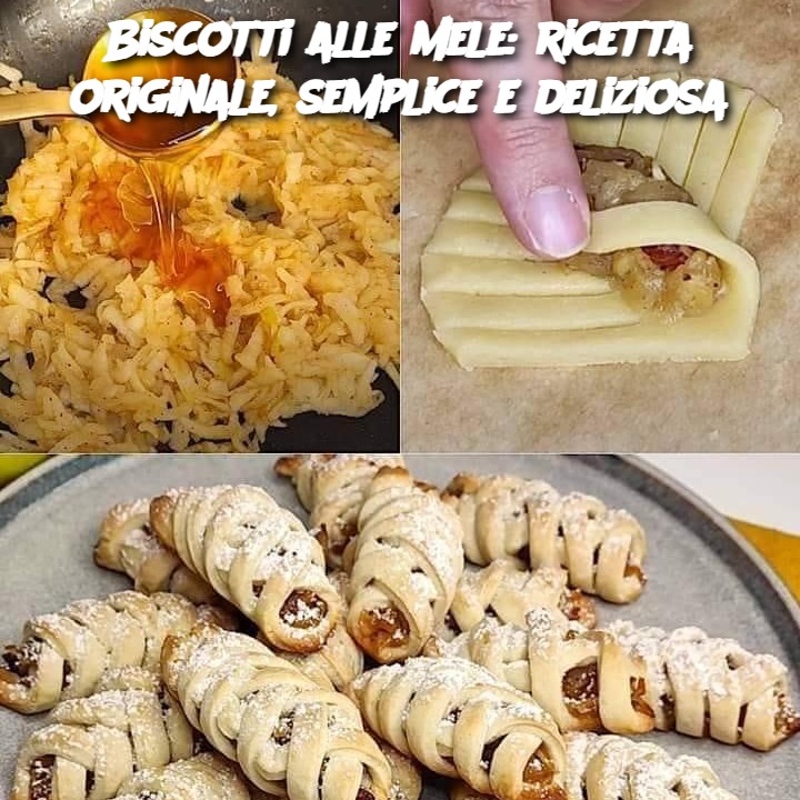 Biscotti alle mele: ricetta originale, semplice e deliziosa