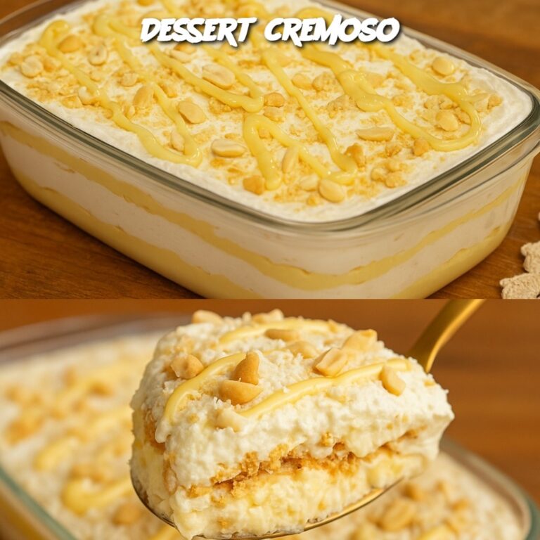 Dessert cremoso