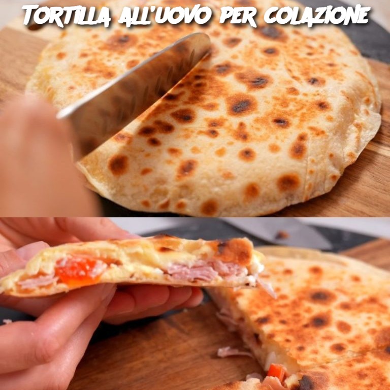 Tortilla all’uovo per colazione