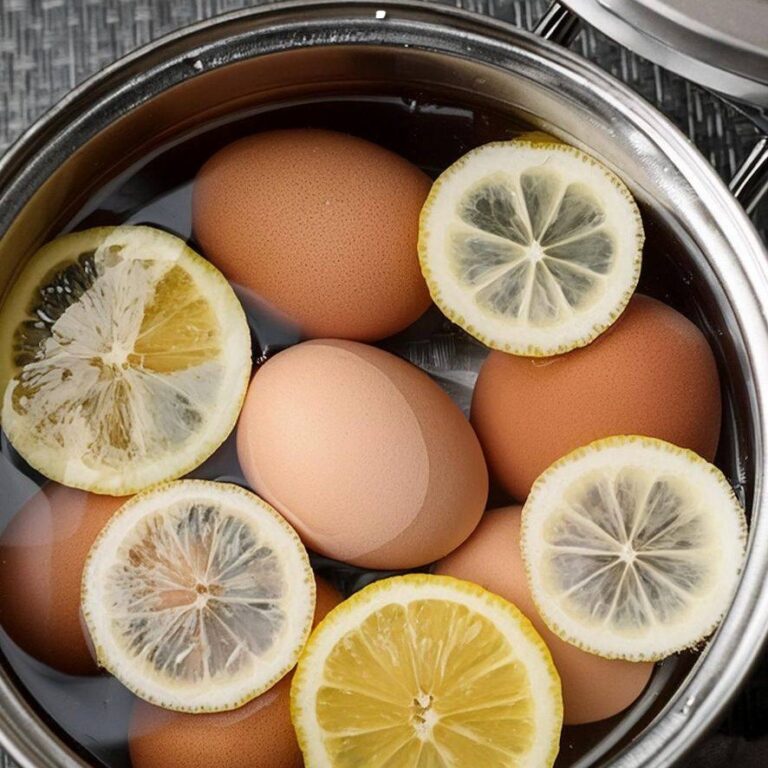 Mia nonna giurava che dovevi aggiungere il succo di limone quando cucinavi le uova. Ecco perché