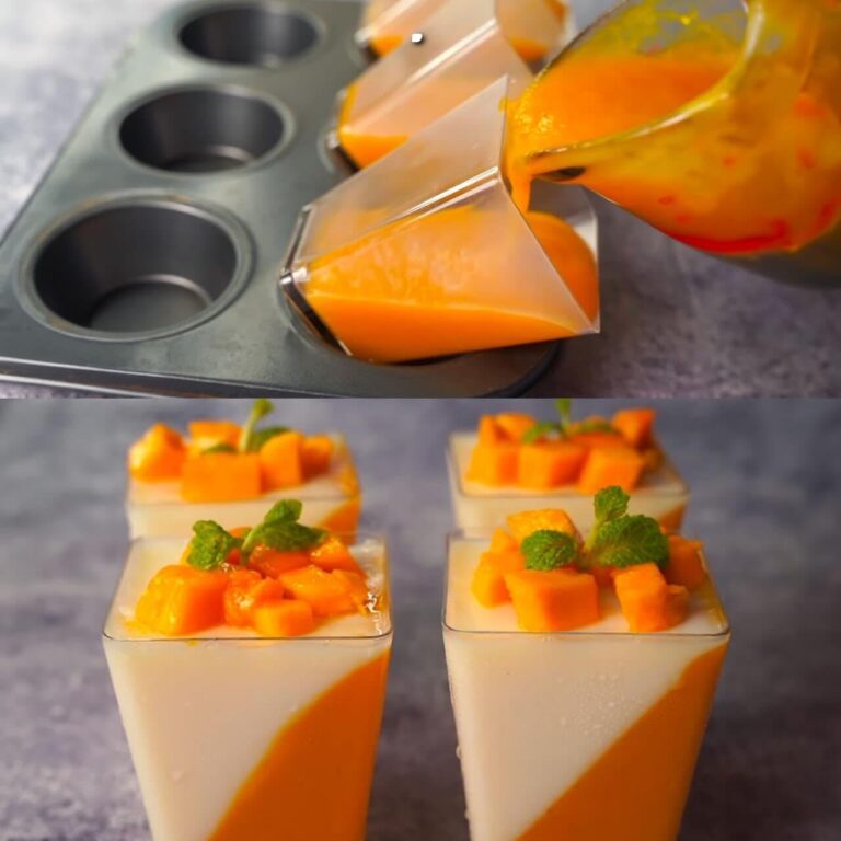 Panna cotta al mango: dolce semplice e delizioso senza cottura