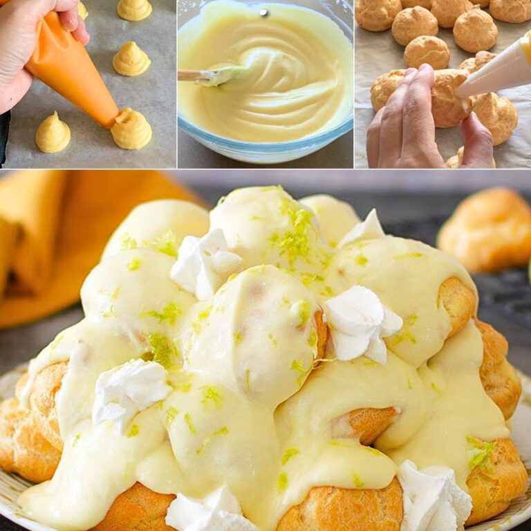 Freschi, profumati e cremosi! I PROFITEROLES AL LIMONE sono perfetti in estateEcco come prepararli: