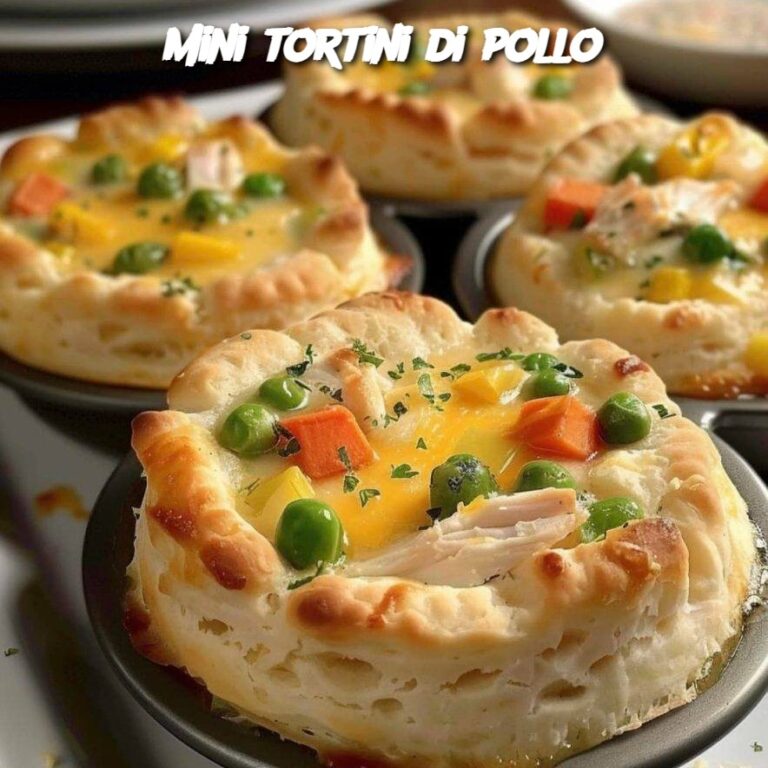 Mini tortini di pollo