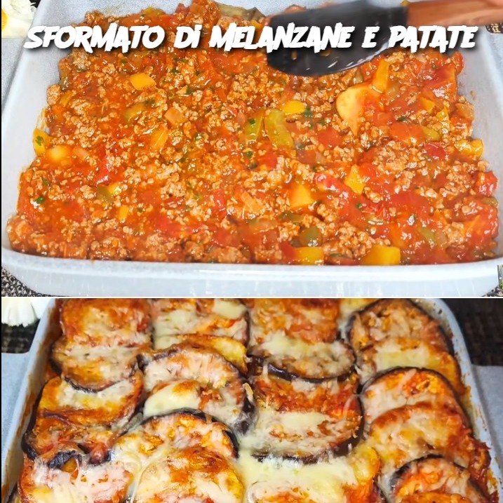 Sformato di melanzane e patate
