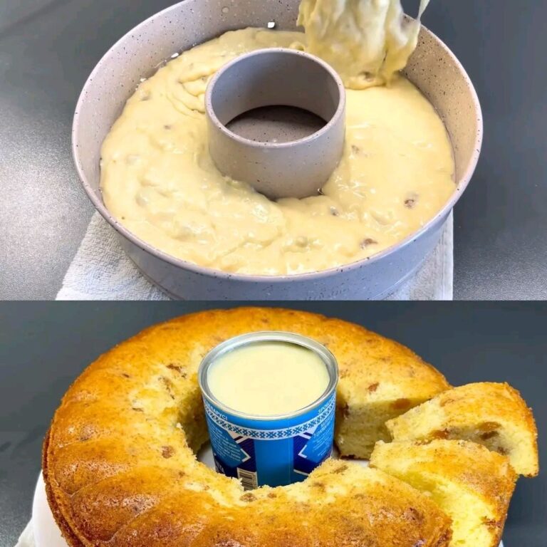Ricetta per una torta veloce e deliziosa – Senza zucchero – Torta al latte condensato